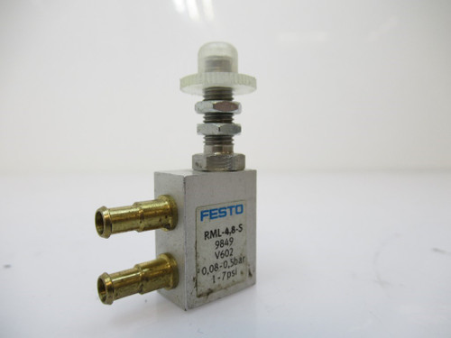 RML-4,8-S 9849  Festo  Pneumatic Valve Sensor 1-7 PSI