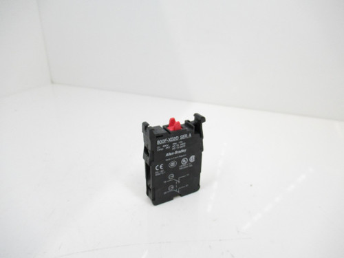 Allen Bradley 800F-X02D Contact Block, Series A