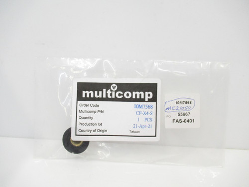 Multicomp 10M7568 Round Knurled With Indicator Line