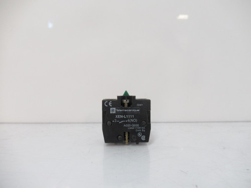 Telemecanique XEN-L1111 Spring Return Contact Block 1NO, Screw Clamp