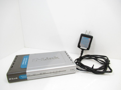 D-Link DI-624 Wireless Router With JTA0302B Charger