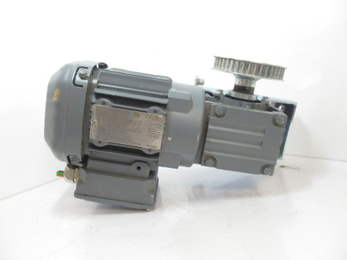 Sew-Eurodrive WA20DRS71S4 Transmission Motor, 3-Phase, Ratio 8.20