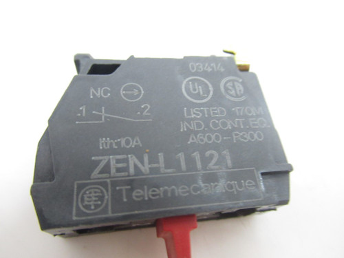 Schneider Electric ZENL1121 Harmony ZEN-L1121 Single Contact Block