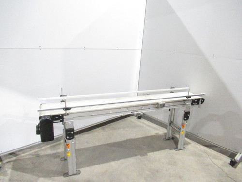 Dorner Series 3200 Belted Conveyor, 83In Long X 12In Wide X 31In High With Motor