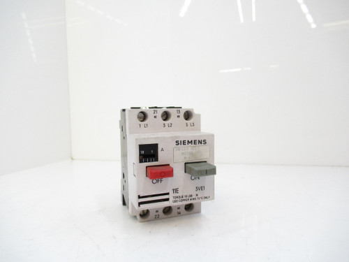 Siemens Furnas Electric Co 3VE1-010-2G Starter Protector