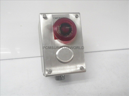 E-2PBXSS E2PBXSS Hoffman panel enclosure 2 pushbutton space (Used and Tested)