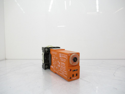Crouzet Syrelec OARU-110A Time Delay Relay W/ OT08-PC Socket