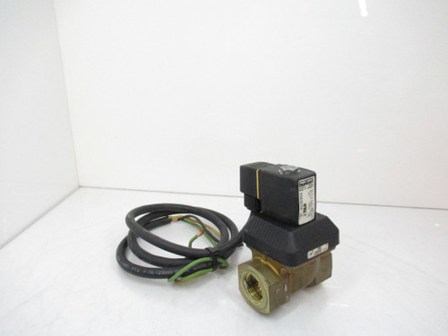 Burkert 6213 A 3/4 Solenoid Valve W/ FT-2-P-7K-123033 Water Resistant Cable