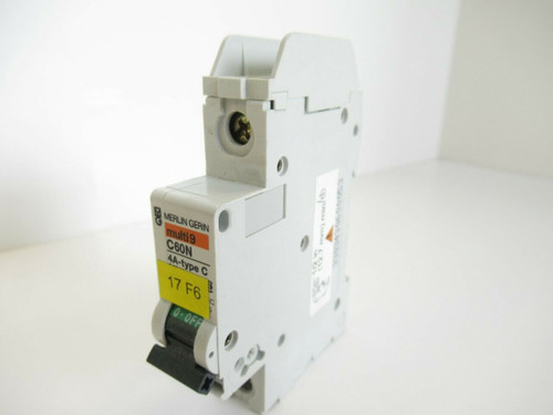 C60N 4A-Type C Merlin Gerin Multi9 Circuit Breaker 1 Pole (Used Tested)
