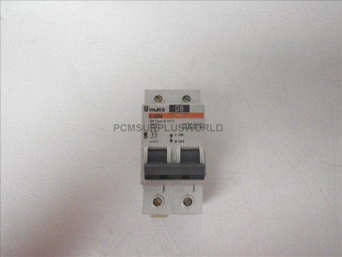 C32N 2A Type D Multi 9 Merlin Gerin Circuit Breaker 2 Pole (Used and Tested)