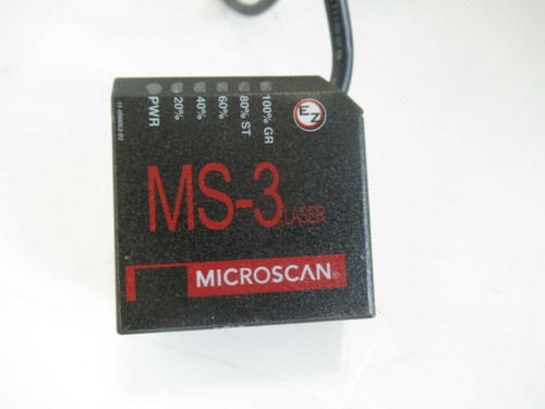 FIS00030001- MICROSCAN MS-3 Compact Laser Barcode Scanner(used TESTED)