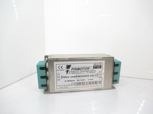 Enerdoor Finmotor FIN1200HV.010.V EMI/RFI Filter, 600V AC