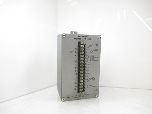 Bronco 110-NO Drive, 110V AC 50/60 Hz