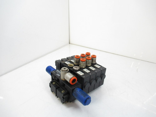 Blocco Valvole Pneumatica Parker PVL-B1729 81434 – Valvola 5/2 Vie, Originale, Nuova, Francia - Foto 4
