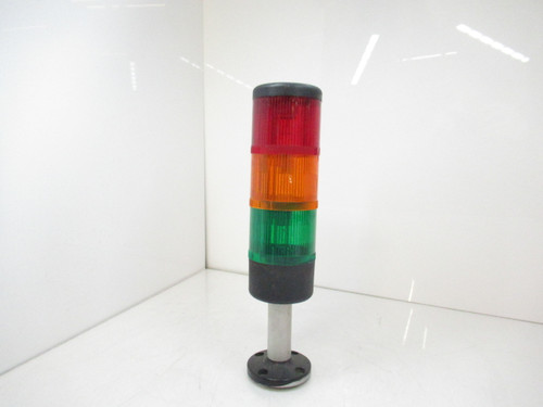 Schneider XVA-LC3-R Light W/ XVA-LC3-A And XVA-LC3-G Tower Light