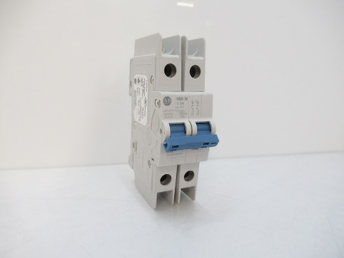 1489-M2C020 Allen Bradley Miniature Circuit Breaker Ser. D, 2A, 2-Pole