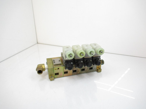 Asco 031SA4002 Solenoid Valves Assembly W/ Block Valve