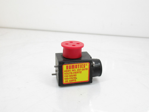 Numatics 237-267B Solenoid Coil, 110-120V AC