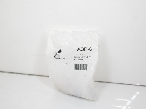 Arrow Pneumatics ASP-6 Muffler Exhaust, 300PSIG