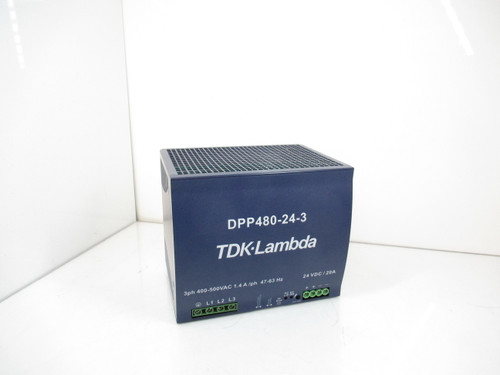 TDK Lambda DPP480-24-3 Ac-Dc Converter Power Supply, 500V AC