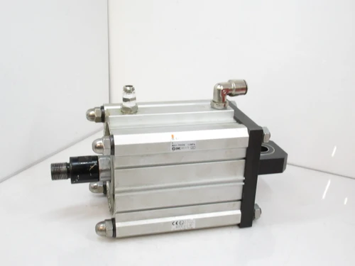 Smc 55-ECDQ2R100-75D Compact Double-Acting Cylinder, 1.0MPa Max. Press.