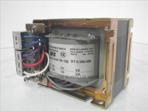 ELETTROMECCANICA ELETTRONICA EFC V1 0/380/480 transformer *USED & TESTED*