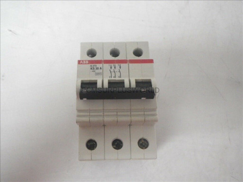 S273 KS 30A ABB Circuit Breaker 3 Pole (Used and Tested)