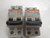 MULTI9 C60 C4A / C6A Merlin Gerin Circuit Breaker 2 pole *Mixed Lot Of 2* (Used)