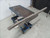 Felt Flat Belt Conveyor 2" X 64.75" ( 1 X 34" - 1 X 30" ) (Used and Tested)