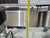 Stainless steel raise bed conveyor 7.5in wide chain with 2 curves
