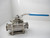 Triclamp CF8M Manual Ball Valve Single-Acting 1.5"