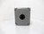 Square D 9001KY1 Pushbutton Enclosure Ser. A 4" x 3.5" x 3.5", 1 Hole 30mm