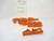 Weidmuller 1324460000 RF 180 OR Foot For Rs Housings, Lot Of 13