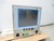 LCD MONITOR IN A STAINLESS STEEL ENCLOSURE W/ KEYBOARD