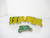 Siemens 8WA1011-1PG00 PE Terminal 2 Screw Terminals Green-Yellow, Lot Of 7