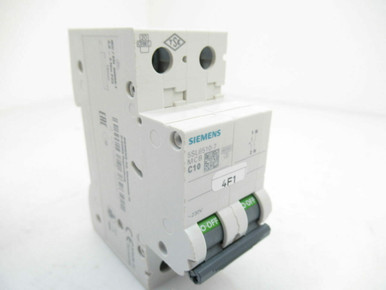 Siemens 5SY4110-7 Interruttore Automatico MCB C10 1 Polo 10A 230/400V AC - Nuovo Senza Scatola