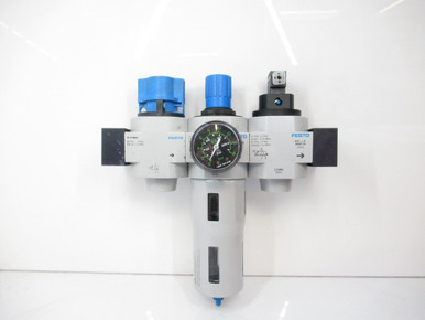 Festo LFR-D-MAXI Filter Regulator W/ HE-D-MAXI And HEE-D-MAXI-24 Valves ...