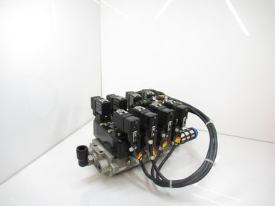 Asco 35500166 Endplate Set W/ 54191027 Valves And 43004166 Solenoid ...