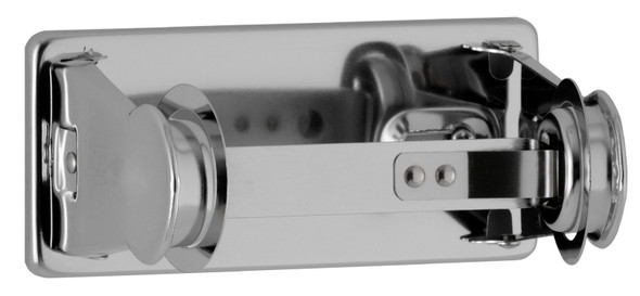 Bobrick B-264 ClassicSeries® Surface-Mounted Vandal-Resistant Toilet Tissue Dispenser for Single Roll