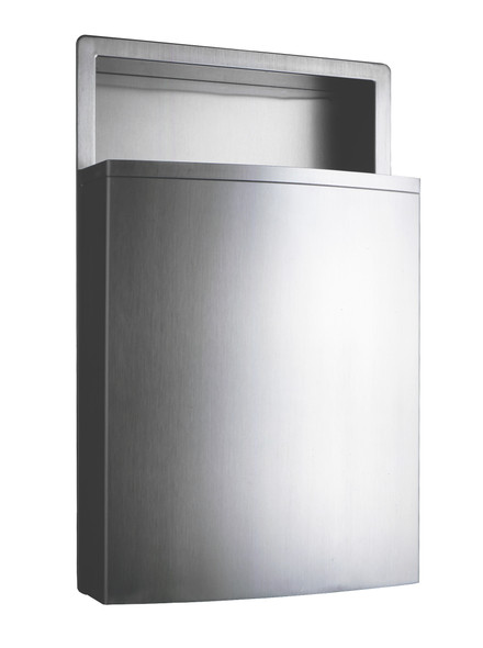 Bobrick B-43644 ConturaSeries® Recessed Waste Receptacle w/LinerMate