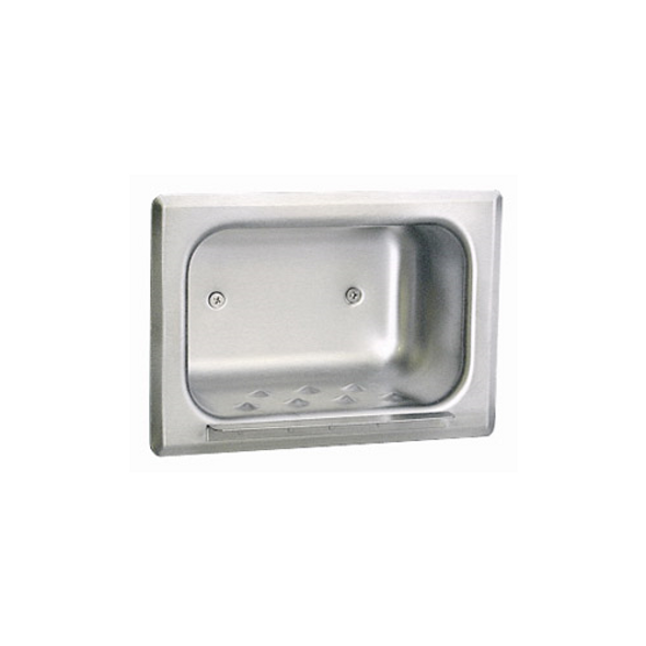 Bobrick B-4380 Recessed Heavy-Duty Soap Dish