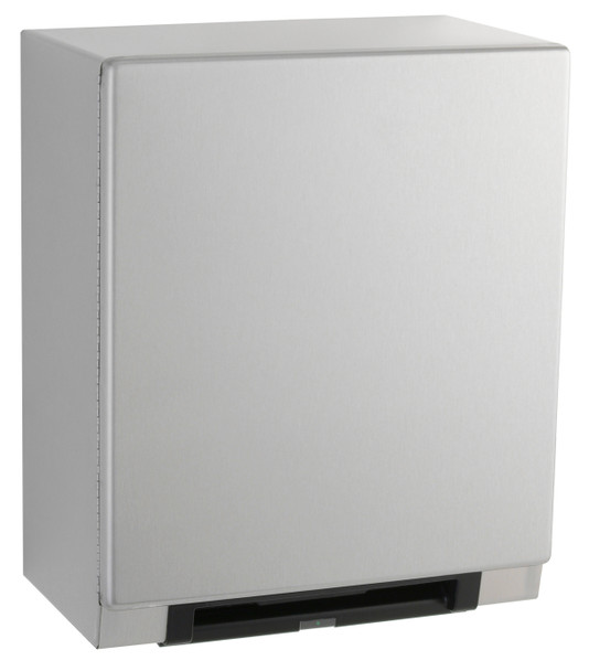 Bobrick B-2974 Automatic, Universal Surface-Mounted Roll Towel Dispenser Equipped with LED Light