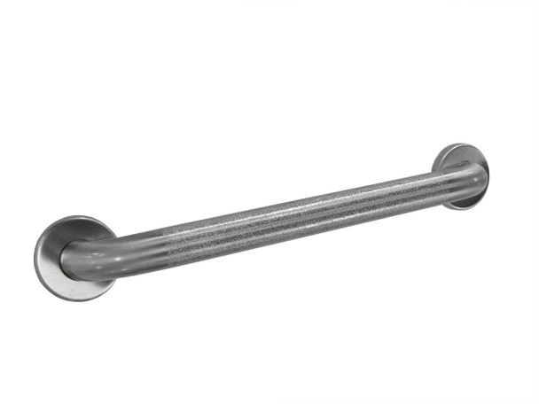 Bobrick B-6806.99 x 42 1-1/2" Diameter Straight Grab Bar, Peened