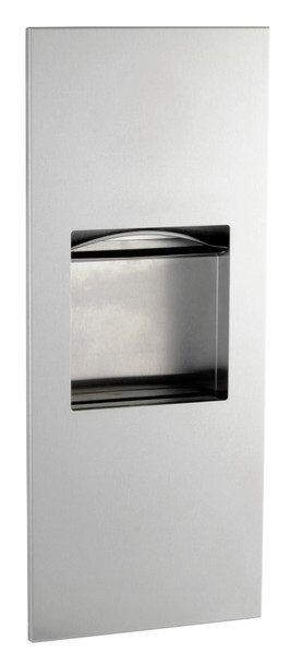 Bobrick B-36903 TrimLineSeries™ Recessed Paper Towel Dispenser/Waste Receptacle