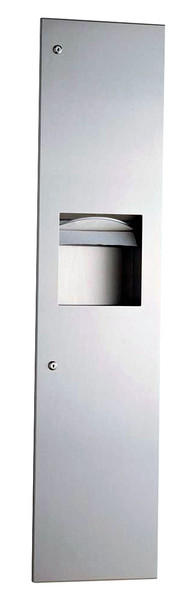 Bobrick B-3803 TrimLineSeries™ Recessed Paper Towel Dispenser/Waste Receptacle