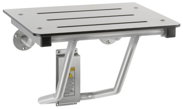 Bobrick B-5181 Reversible Solid Phenolic Foldling Shower Seat
