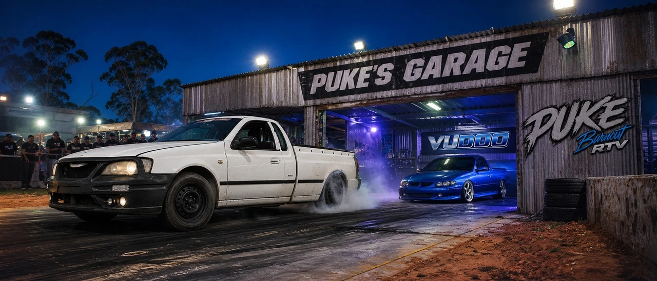 Check Out Pukes Garage!