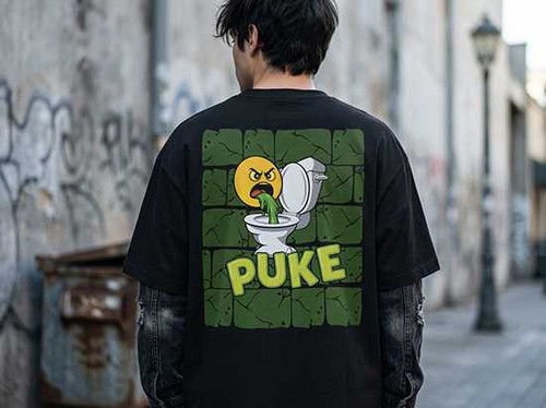 PUKE Apparel JUST SPEW IT T-Shirt