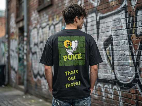 PUKE Apparel JUST SPEW IT T-Shirt