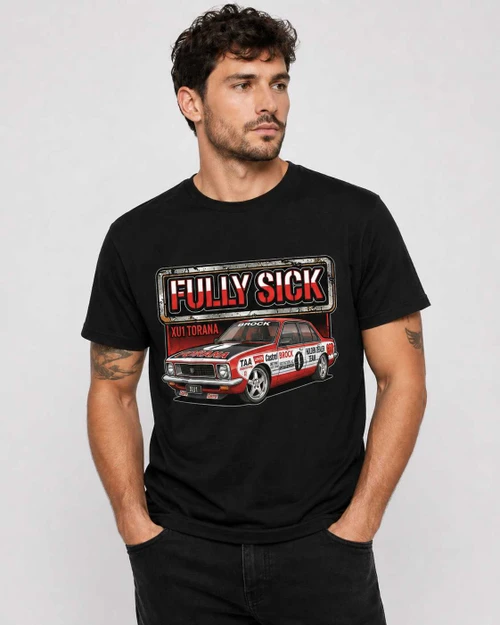 LC XU1 Torana T-Shirt | BROCK Range PUKE Apparel funny graphic tees, hoodies and car-culture clothing